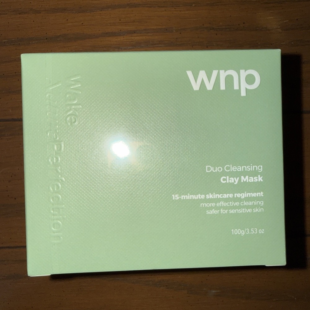 WNP Duo Cleansing Clay Mask 100g‎ 2-Step Detox Pore Cleanser Sealed |BNIB Sealed